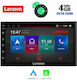 Lenovo Sistem Audio Auto 2DIN (Bluetooth/USB/AUX/WiFi/GPS/Apple-Carplay/Partitură) cu Ecran Tactil 7"