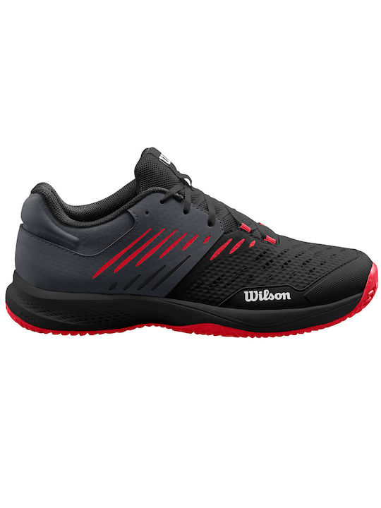Wilson Kaos Comp 3.0 Ανδρικά Παπούτσια Τένις για Σκληρά Γήπεδα Μαύρα