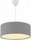 Pakketo PWL-1091 Hängende Deckenleuchte Einfaches Licht für Fassung E27 Gray