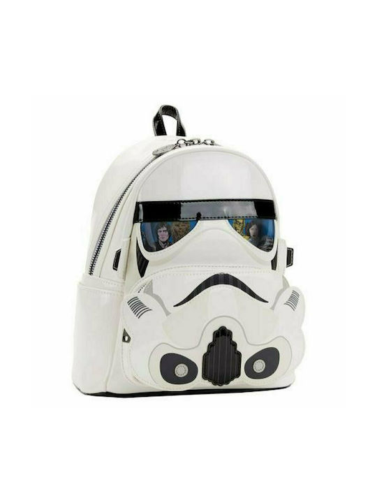 Loungefly Star Wars: Stormtrooper Kids Bag Backpack White 22.5cmx11.25cmx26.25cmcm