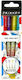 Blue Sky Studios Friends Tie Dye Pix Gel 1.5mm cu cerneală Multicolor 4buc
