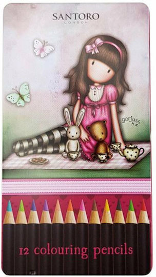 Santoro Gorjuss Enjoy The Little Things Ξυλομπογιές Σετ 12 χρώματα