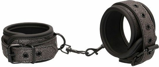 Shots Ouch Elegant Wrist Cuffs Белезници Titanium Grey