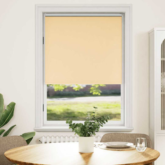 vidaXL Roller Blinds Total Blackout Beige W100xH175cm 240117
