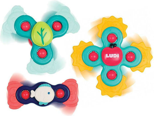 Ludi Baby Toy Set of Gyroscopes for 10++ Months