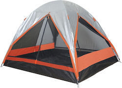 Hupa Comet 3P Camping Tent Igloo Orange with Double Cloth 3 Seasons for 3 People 210x210x140cm