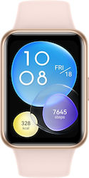 Huawei Watch Fit 2 Active Αδιάβροχο με Παλμογράφο (Sakura Pink)