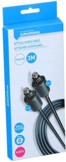 Grundig 3m TOS male Optical Cable (47226)