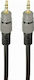 Cablexpert 3.5mm Jack Cable 3.5mm Male - 3.5mm Male Black 1.5m With Gold Plated Terminals CCAP-3535MM-1.5M