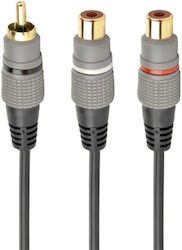 Cablexpert CCAP-RCAM2F-0.2M RCA male - RCA female 0.2m