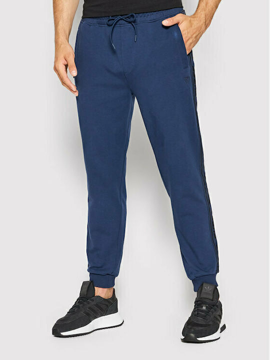 Guess Sweatpants with Elastic Blue