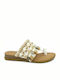 Blowfish Malibu Damen Flache Sandalen Pearl White