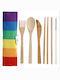 Rainbow Eco Set de Tacâmuri Maro 8buc