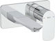 Roca Cala Set Mixer & Gură Îngropată pentru Lavabo 1 Ieșire Argintiu