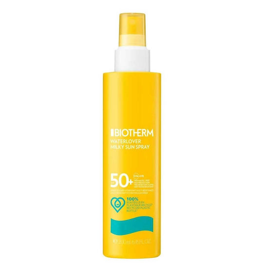 Biotherm Waterlover Milky Waterproof Sunscreen Lotion for Body SPF50 Spray 200ml