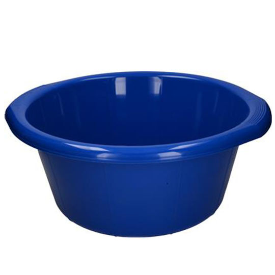 Viomes Basin Round 37.5x37.5x14cm. Capacity 8.5lt Light Blue