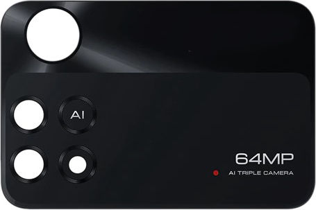Τζαμάκι Κάμερας Μαύρο για Poco M4 Pro