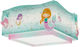 Ango Mermaids Einfaches Licht Kinderdeckenleuchte Deckenleuchte montieren 15W mit Fassung E27 Türkis 33x16.5cm