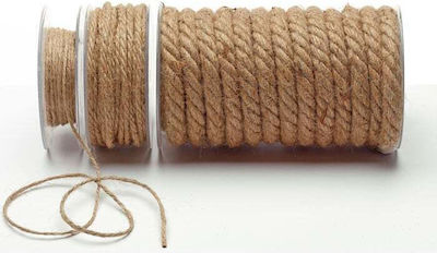 LINEN CORD 12MMX6M NATURAL