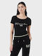 Emporio Armani Femeie Tricou Negru