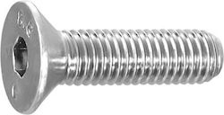 Allen Screw Inox DIN 7991 with Diameter M8 and Length 50mm