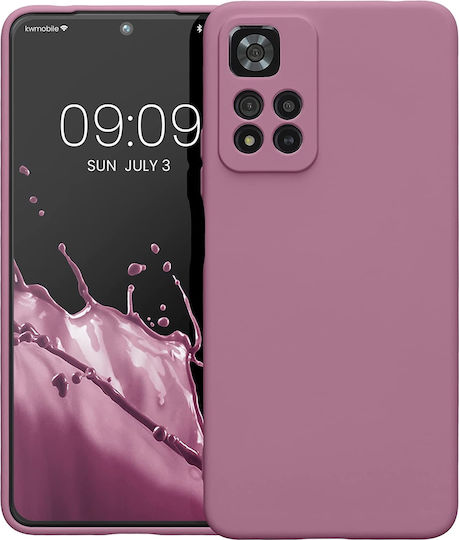 KWmobile Soft Rubber Back Cover Silicone 1.3mm Deep Rusty Rose (Redmi Note 11 Pro+ 5G)