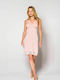 Babell Summer Women's Nightdress Pink