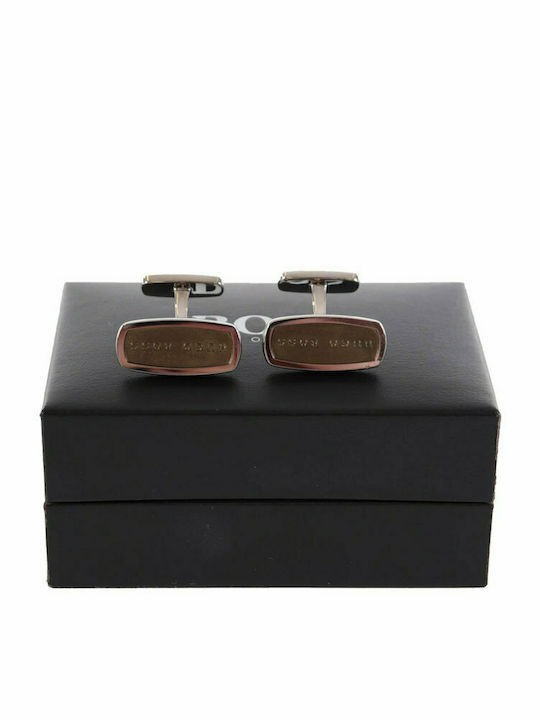 BOSS CUFFLINKS LAO GOLD-SILVER