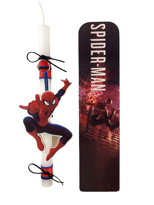 Λαμπάδα Spiderman Στρογγυλή Αρωματική