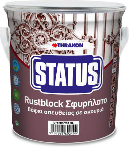 Status Цвят Инхибитор на корозията Rustblock 0.75лт 403 Ковани