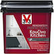 V33 Χρώμα Δαπέδων Μαύρο 750ml 121664