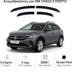 Heko Set Car Windbreakers Front and Back Dark Fime for Volkswagen Taigo 5D 2020+ 4 Pieces Heko Set Car Windbreakers Front and Back Dark Fime for Volkswagen Taigo 5D 2020+ 4 Pieces