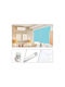 Roller Blinds White W150xH180cm 03896