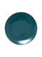 Colorama Plate Desert Ceramic Blue with Diameter 20cm