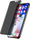 Adeziv complet Privacy Full Face Tempered Glass Negru (11 Pro Max)