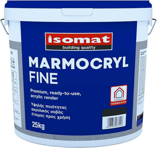 Isomat Σοβάς Plaster Fillers Marmocryl Fine 25kg