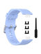 Armband Silikon Hellblau (Huawei Watch Fit) 6523594623