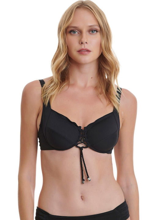 Erka Mare Bikini Bra with Ruffles with Adjustab...