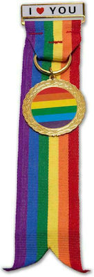 LGBT Flag & Pride Metal Medal Gift