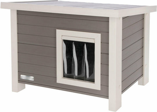 Kerbl Малка къща Котка Сив 43x45x57см