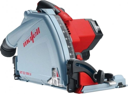 Mafell MT 55 18M Bl T-Max Βυθιζόμενο Δισκοπρίονο 18V 1x5.5Ah με Ρύθμιση Ταχύτητας και με Σύστημα Αναρρόφησης