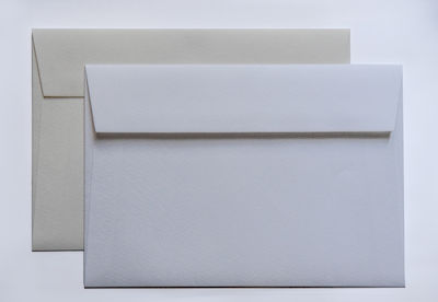 Invitation Envelope 16x23cm White Φαρδιά Ανάγλυφη Ρίγα