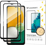 Wozinsky Full Glue Full Face Tempered Glass 2pcs Black (Galaxy A13)