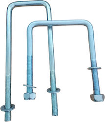 U-Bolt for Trailer Ζιγκιά Γαλβανιζέ 12mm