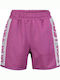 Damen Sportliche Bermuda Lila