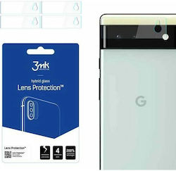 3MK Kameraschutz Gehärtetes Glas Transparent für das Google Pixel 6