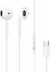 Dudao X3C Earbuds Handsfree με Βύσμα USB-C Λευκό