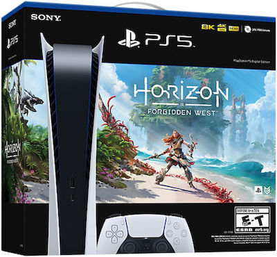 Sony PlayStation 5 Digital Edition Horizon Forbidden West (Voucher) (Official Bundle)