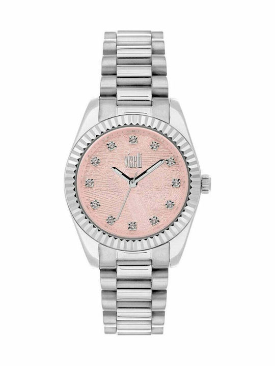 Visetti Citylink Women's Watch with Silver Meta...