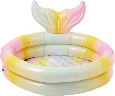 Sunnylife Mermaid Ombre Round Piscină PVC Gonflabilă 140x34buc